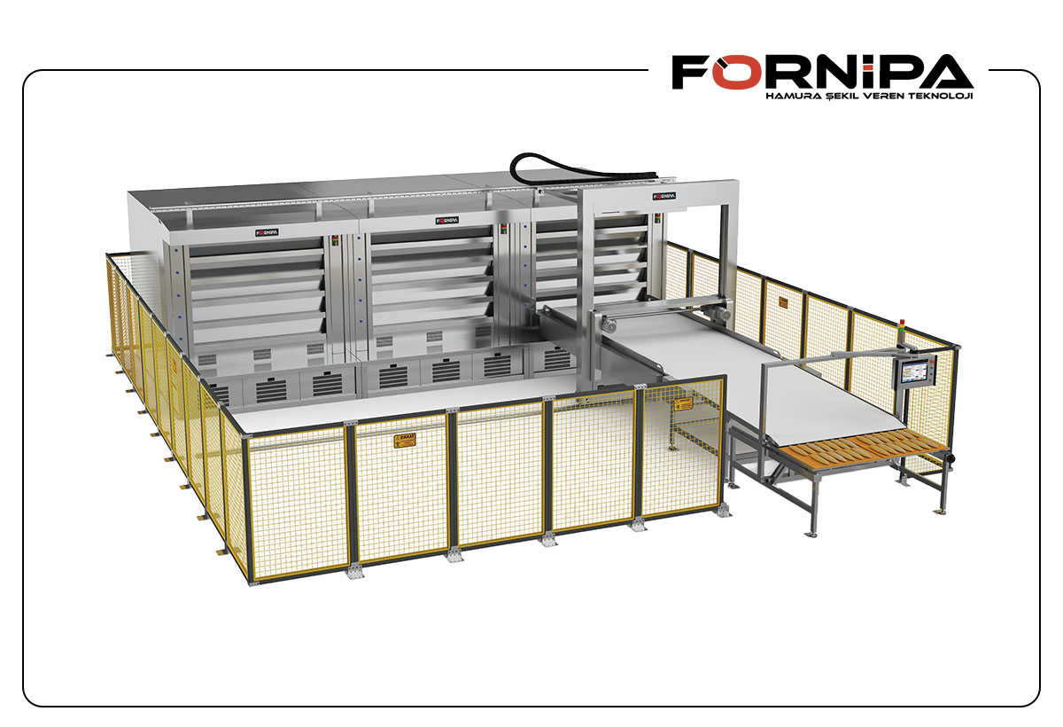 ÇOK KATLI OTOMATİK YÜKLEMELİ FIRIN