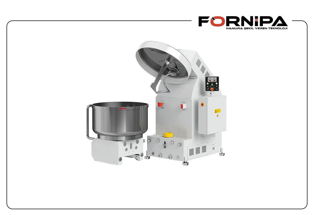 HAREKETLİ KAZANLI SPİRAL MİKSER